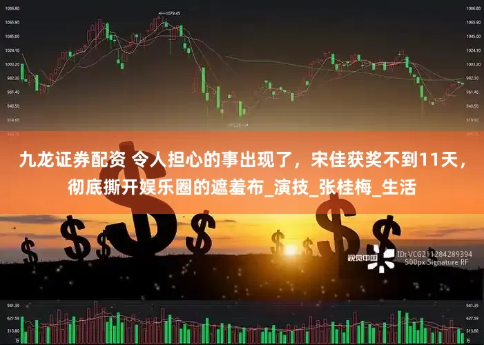 九龙证券配资 令人担心的事出现了，宋佳获奖不到11天，彻底撕开娱乐圈的遮羞布_演技_张桂梅_生活