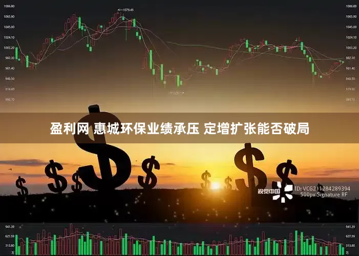 盈利网 惠城环保业绩承压 定增扩张能否破局